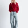 Cardigan en maille brossée