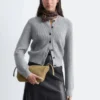 Cardigan en maille côtelée