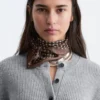 Cardigan en maille côtelée