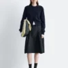 Cardigan en maille côtelée