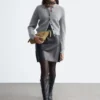 Cardigan en maille côtelée