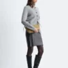 Cardigan en maille côtelée