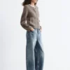 Cardigan en maille côtelée