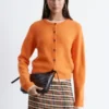 Cardigan en mélange d&rsquo;alpaga
