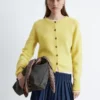 Cardigan en mélange d&rsquo;alpaga