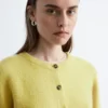 Cardigan en mélange d&rsquo;alpaga
