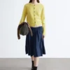 Cardigan en mélange d&rsquo;alpaga