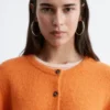 Cardigan en mélange d&rsquo;alpaga