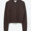 Cardigan en mélange d&rsquo;alpaga