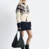 Cardigan en mélange de mohair