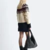 Cardigan en mélange de mohair