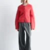 Cardigan en mélange de mohair brossé