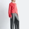 Cardigan en mélange de mohair brossé