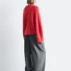 Cardigan en mélange de mohair brossé