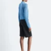 Cardigan en mélange de soie