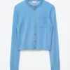 Cardigan en mélange de soie