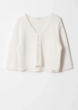 Cardigan à manches courtes en maille