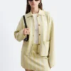 Cardigan oversize en maille polo
