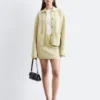 Cardigan oversize en maille polo