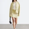 Cardigan oversize en maille polo
