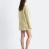 Cardigan oversize en maille polo