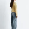 Cardigan tricoté en mélange d&rsquo;alpaga