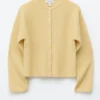 Cardigan tricoté en mélange d&rsquo;alpaga
