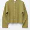 Cardigan tricoté en mélange d&rsquo;alpaga