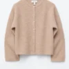 Cardigan tricoté en mélange d&rsquo;alpaga