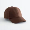 Casquette de baseball en coton et lin