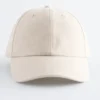 Casquette de baseball en coton et lin