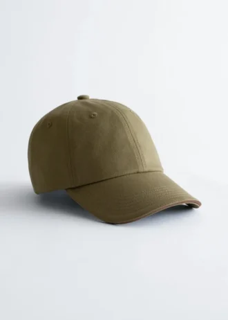 Casquette de baseball en coton sergé