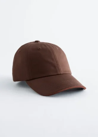 Casquette de baseball en coton sergé