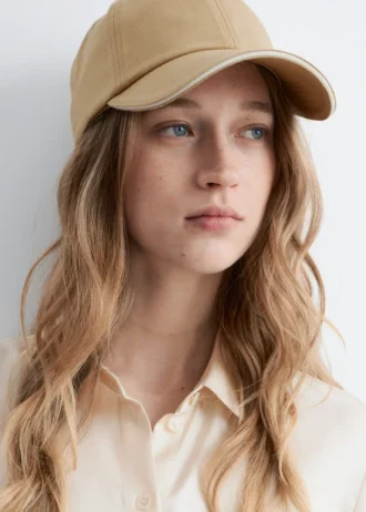 Casquette de baseball en coton sergé