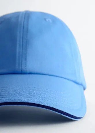 Casquette de baseball en coton sergé