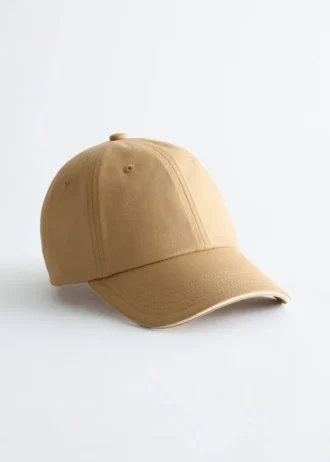 Casquette de baseball en coton sergé