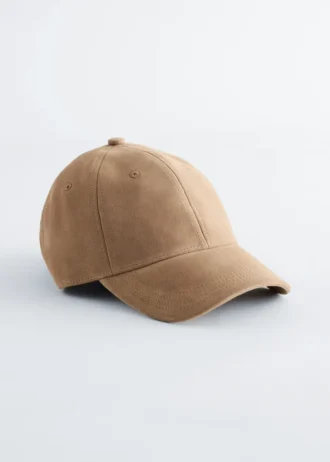Casquette de baseball en daim