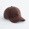 Casquette de baseball en velours côtelé