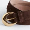 Ceinture à boucle en croissant