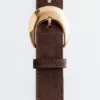Ceinture à boucle en croissant