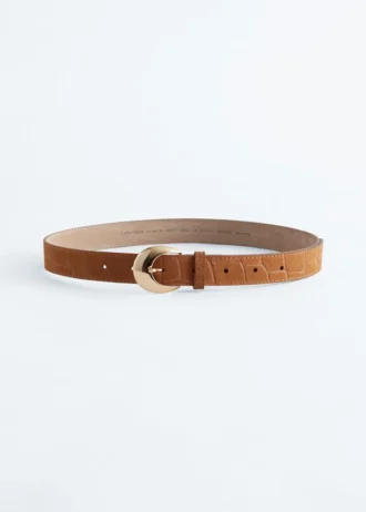 Ceinture effet croco