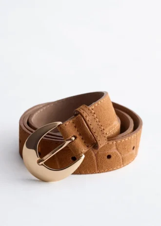 Ceinture effet croco