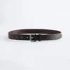 Ceinture en cuir texturé