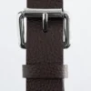 Ceinture en cuir texturé