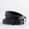 Ceinture fine en cuir