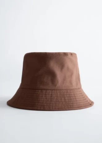 Chapeau bob en coton et lin