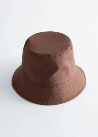 Chapeau bob en coton et lin