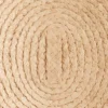 Chapeau de paille en raphia bordé de gros-grain