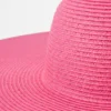 Chapeau de paille à large bord