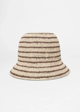 Chapeau de paille tissé